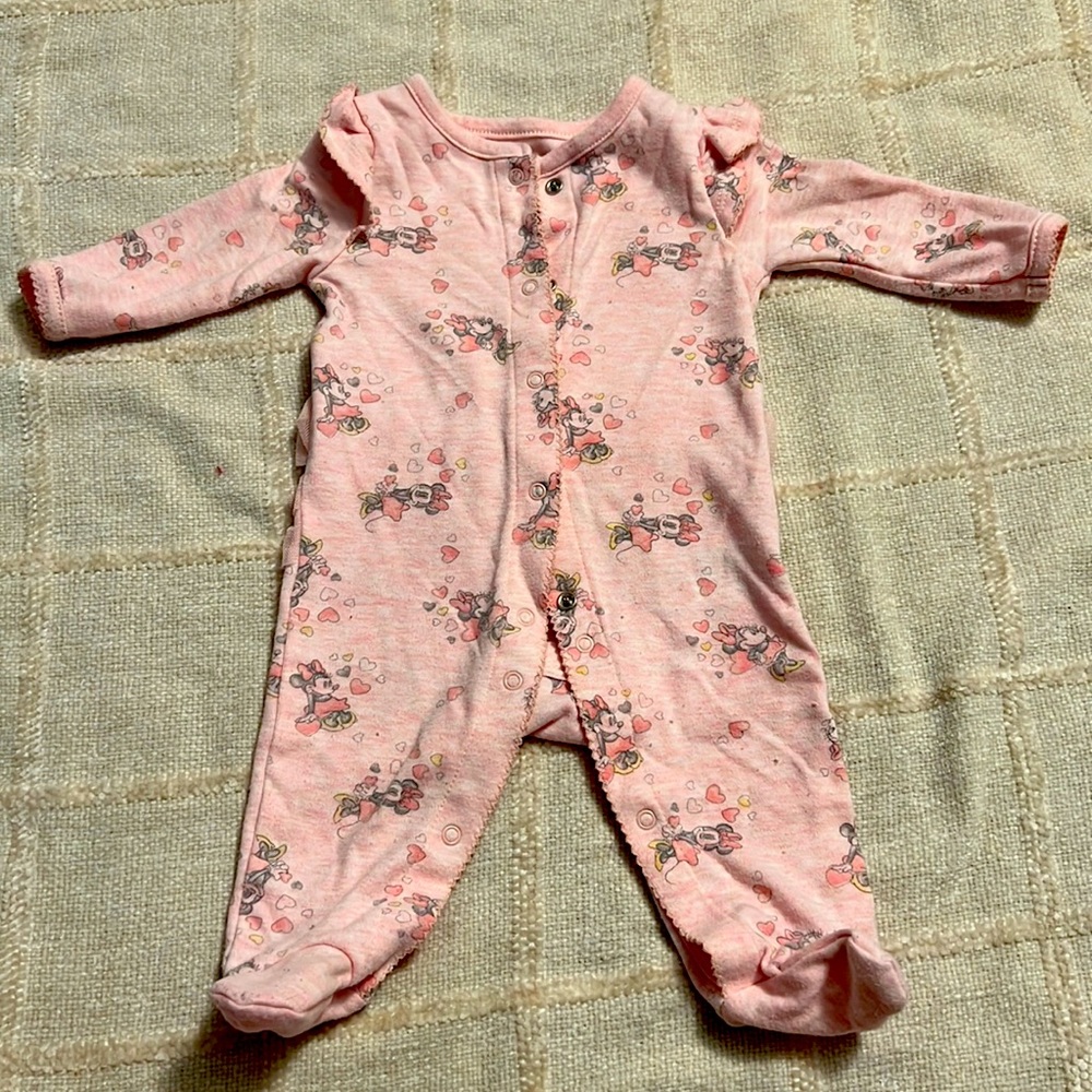 Minnie Mouse onesie